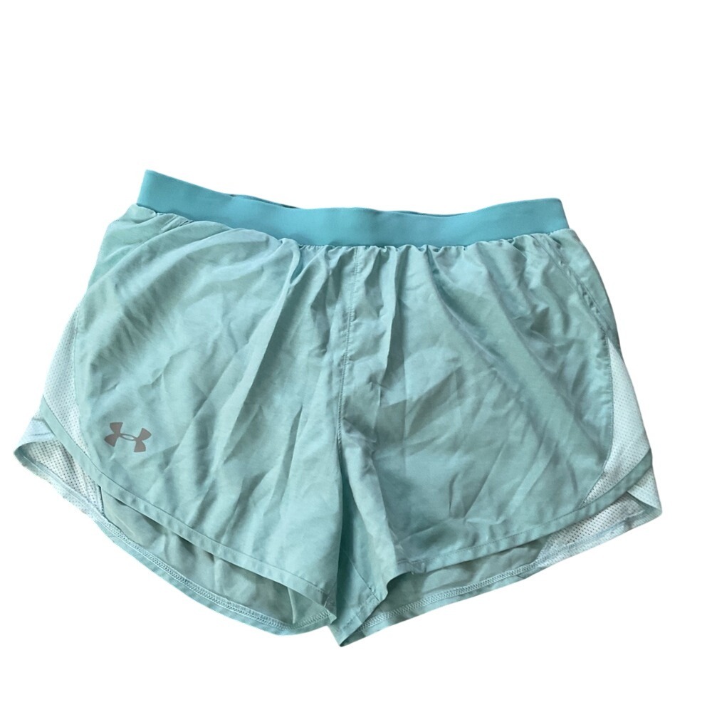 Under Armour HeatGear Teal‎ Running Shorts Women's Medium